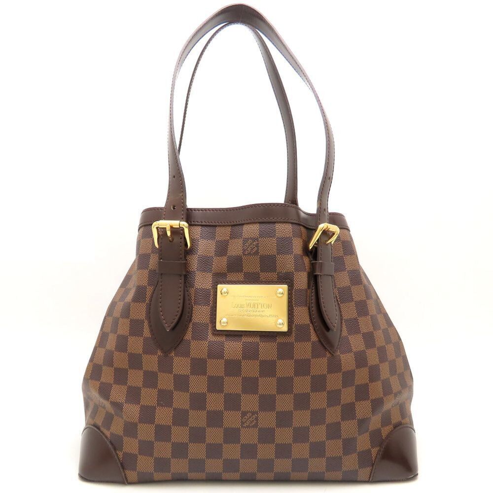 LOUIS VUITTON Brown Damier Tote Bag - Picture 1 of 10
